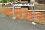 Mount Pleasant Sign at Chesterton.