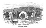 Men-an-Tol, Cornwall, by J.T.Blight, 1874. (Photo courtesy of Wikipedia)