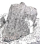 Brandsbutt Stone near Inverurie.