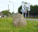 The Crossgates Stone near Seamer railway station.