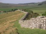 Section of Hadrian's Wall (photo by Velela - for Wikipedia)