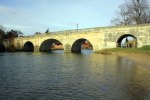 The River Thames at Wallingford Bridge (photo credit: Roger Templeman - for Geograph).