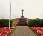 Preesall War Memorial on the B5270 Lancaster Road.