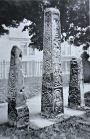 Ilkley Saxon Cross-Shafts used to stand in the churchyard.