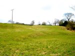 Aedmar's Mound / Earthworks viewed from the south-east.
