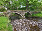 The pack-horse bridge, Wycoller, Lancashire.