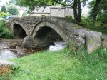 Pack-horse bridge at Wycoller, Lancashire.
