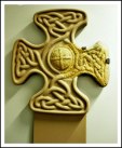 The Alkincoats Cross in Colne Public Library.