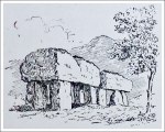 Cromlech at Plas Newydd, Anglesey (Drawing)