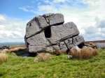 Hitching Stone on Keighley Moor.