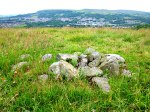 Whitelow Cairn (cist grave from the north).
