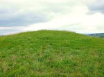 Worsaw Hill bowl barrow (as seen from the south).