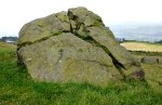 Robin Hood's Stone (with possible cup-marks).
