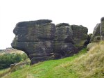 Bride Stones, west Yorks (Sphinx- like formation).