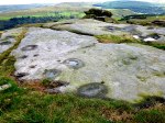 Bridestones, (a "possible" cup-marked rock).