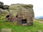 Bridestones, west Yorkshire (the rock-house).