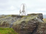 Bridestones, near Todmorden, west Yorks (OS trig point no: S4501)
