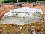 Large rock with cup-marks, Rivock Edge.