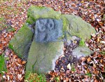 Currer Woods Rock Carving, near Eastburn, West Yorkshire.