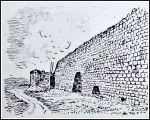 Caerwent Roman Town Walls (Illustration).