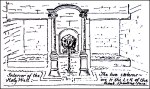Hollinshead Holy Well (illustration by John Crawshaw).
